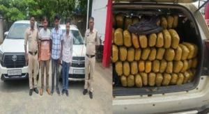 ऑपरेशन आघात के तहत रायगढ़ पुलिस की बड़ी कार्रवाई, 300 किलो गांजा जब्त, तीन तस्कर गिरफ्तार