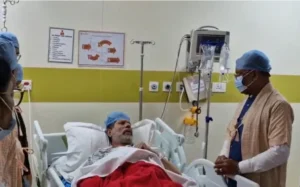 BJP प्रदेश अध्यक्ष किरण सिंह देव सड़क हादसे में घायल, मेदांता पहुंचे CM विष्णुदेव साय; डॉक्टरों ने कहा- खतरे से बाहर