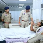 कांग्रेस भवन घेराव में बवाल: भाजपा-कांग्रेस टकराव में 16 पुलिस जवान घायल, पुलिस कमिश्नर ने अस्पताल पहुंचकर जाना हाल