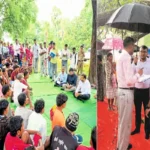 IAS Amit Kumar: बारिश में भी नहीं रुका कलेक्टर का दौरा; बरसते पानी में जंगल, नदी पार कर पहुंचे गांववालों के बीच, छाता तानकर सुनीं ग्रामीणों की समस्याएं