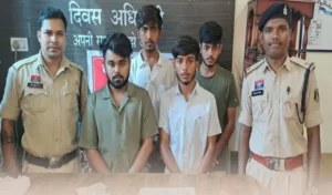 बिलासपुर में ASI के बेटे की गैंग का सनसनीखेज कारनामा: युवती को धमकाकर सवा करोड़ की ठगी, 450 ग्राम सोना और लाखों रुपये ऐंठे; 4 गिरफ्तार