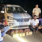 शिक्षक की शराब तस्करी गैंग: अर्टिगा कार से 160 पाव शराब जब्त, संकुल समन्वयक शिक्षक समेत 7 आरोपी गिरफ्तार