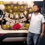 सड़क पर केक, फिल्मी गाने पर रील और जश्न…नायब तहसीलदार के जन्मदिन का वीडियो वायरल, पुलिस ने दर्ज किया केस
